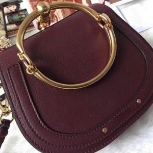 Maroon Leather Bag